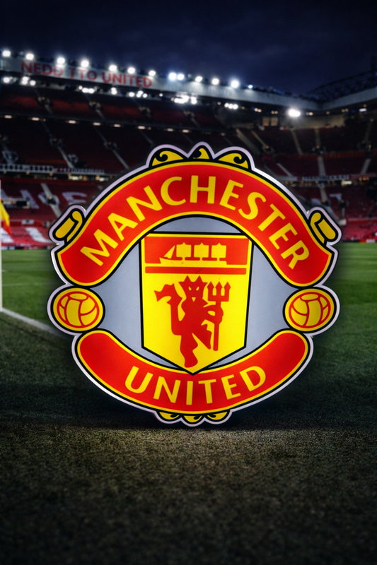 Manchester United Inspired Lamp | Premier League (Table mounted) USB LED