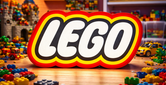 LEGO Inspired LED Light Sign | Building Block Desk Lamp | Gamer & Kids Room Decor | Toy Room Light | Gift for Builders